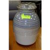 Image 1 : POTTERY CROCK WITH LID