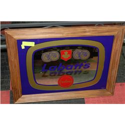 LABATT'S BLUE VINTAGE MIRROR