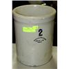 Image 1 : 2 GALLON MEDALTA CROCK