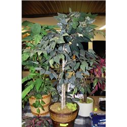 SET OF 3 DECORATIVE PLANTS