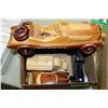 Image 1 : FLAT OF A HANDMADE WOOD CRAFT CARS