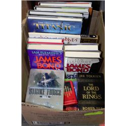 BOX OF BOOKS: TITANIC, JAMES BOND,