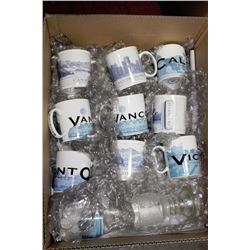 BOX OF COLLECTIBLE STARBUCKS SKYLINE