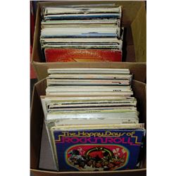 BOX OF ASSORTED LP'S X2