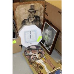 JOHN WAYNE COLLECTION INCLUDING PAPER DOLL BOOK ,