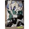 Image 1 : BOX W/SET OF 6 WINE GLASSES AND