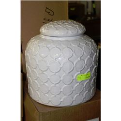 LARGE CERAMIC CANISTER