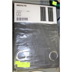 MERETE CURTAIN SET - 57" X 98"