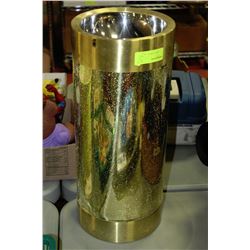 BRASS TONE FLOOR STANDING ASHTRAY