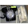 Image 1 : PAIR OF VINTAGE ROTARY & PRINCESS PHONES