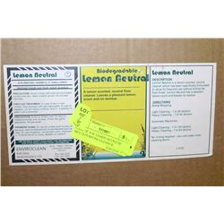 CASE OF 4-4L LEMON SCENTED MULTI-PURPOSE CLEANER