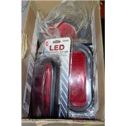 BOX OF SEALED LED LIGHTS