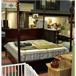 KING SIZE 4 POST BEDFRAME
