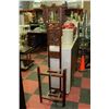 Image 1 : WOOD CARVED HALL STAND