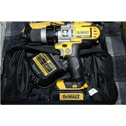 DEWALT 20V MAX LITHIUM ION IMPACT DRILL WITH BAG,