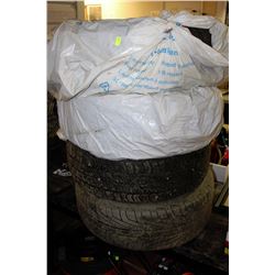 SET OF 4 MOTOMASTER ALL SEASON TIRES - P225/60/R16