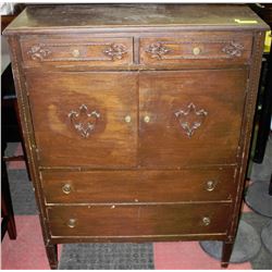 VINTAGE ARMOIRE DRESSER