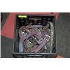 Image 1 : BOX OF HORSE BRIDLES