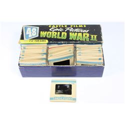 CASTLE FILMS EPIC PICTURES WWII 2" X 2" SLIDES IN