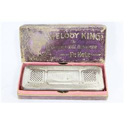 MELODY KING THE GENUINE HOTZ HARMONICA
