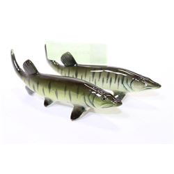 RARE STURGEON SALT AND PEPPER SHAKERS
