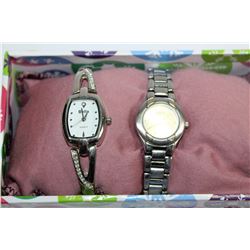 PAIR OF LADIES WATCHES - ROOTS & BELLA