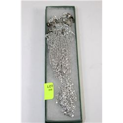 LADIES NECKLACE, BRACELET AND EARRINGS FASHION SET