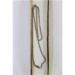.925 STERLING SILVER ROPELINK CHAIN - 17"