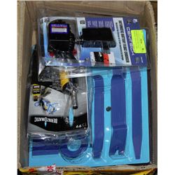 AUTOMATIC BATTERY FLOAT CHARGER; 5 PIECE AUTO TRIM