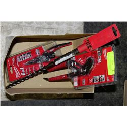 MILWAUKEE HEX JAW PLIERS, MILWAUKEE 6-IN-1 TOOL &