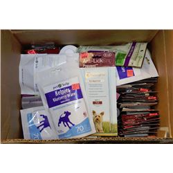 BOX OF PET SUPPLIES