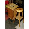 Image 1 : SIDETABLE+STOOL