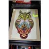 Image 1 : LARGE OWL FRAMED PRINT