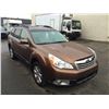 Image 2 : 2011 SUBARU OUTBACK, 4 DOOR, BROWN, VIN # 4S4BRGKC5B3377323