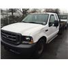 Image 1 : 2003 FORD F-350 XL SUPER DUTY, 2 DOOR FLATDECK, WHITE, VIN # 1FDSX34L43EC99246