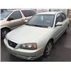 Image 1 : 2004 HYUNDAI ELANTRA VE, 4 DOOR SEDAN, GREEN, VIN # KMHDN45D04U867625