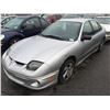 Image 1 : 2001 PONTIAC SUNFIRE, 4 DOOR SEDAN, GREY, VIN # 3G2JB52491S242912