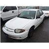 Image 1 : 2003 CHEVROLET CAVALIER, 4 DOOR SEDAN, WHITE, VIN # 1G1JC52F937315510