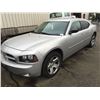 Image 1 : 2007 DODGE CHARGER, 4 DOOR SEDAN, GREY, VIN # 2B3LA43H27H864977