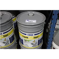 5 GALLONS OF GACO SILICONE LIQUID ROOF TAPE