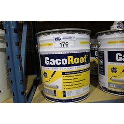 5 GALLONS OF GACOROOF ROOF COATING (GREY)