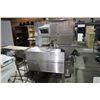 Image 1 : METLER TOLEDO 707 AUTO LABELER WITH POWERED CONVEYOR WITH WORKHORSE EXACT PACKAGE WRAPPER