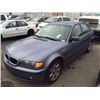 Image 1 : 2002 BMW 325 XL, 4 DOOR SEDAN, BLUE, VIN # WBAEU33442PF64027