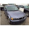 Image 2 : 2002 BMW 325 XL, 4 DOOR SEDAN, BLUE, VIN # WBAEU33442PF64027