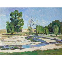 Charles Berninghaus | 1905 - 1988 | House on Stream