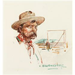Nick Eggenhofer | 1897 - 1985 CAA, NAWA | Hombre