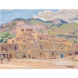 Joseph Imhof | 1871 - 1955 | Indian Pueblo