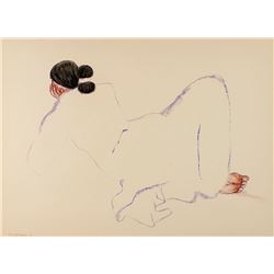 R.C. Gorman | 1932 - 2005 | Reclining Woman