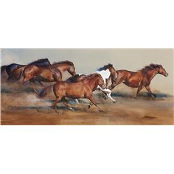 John Fawcett | b. 1952 AAEA | The Remuda