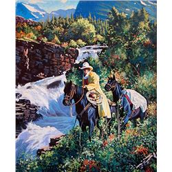 Dennis Grismer | b. 1954 | Heading Downstream